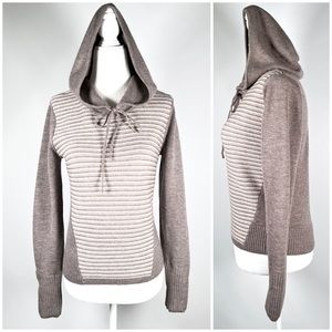 ATHLETA 100% merino wool hooded sweater